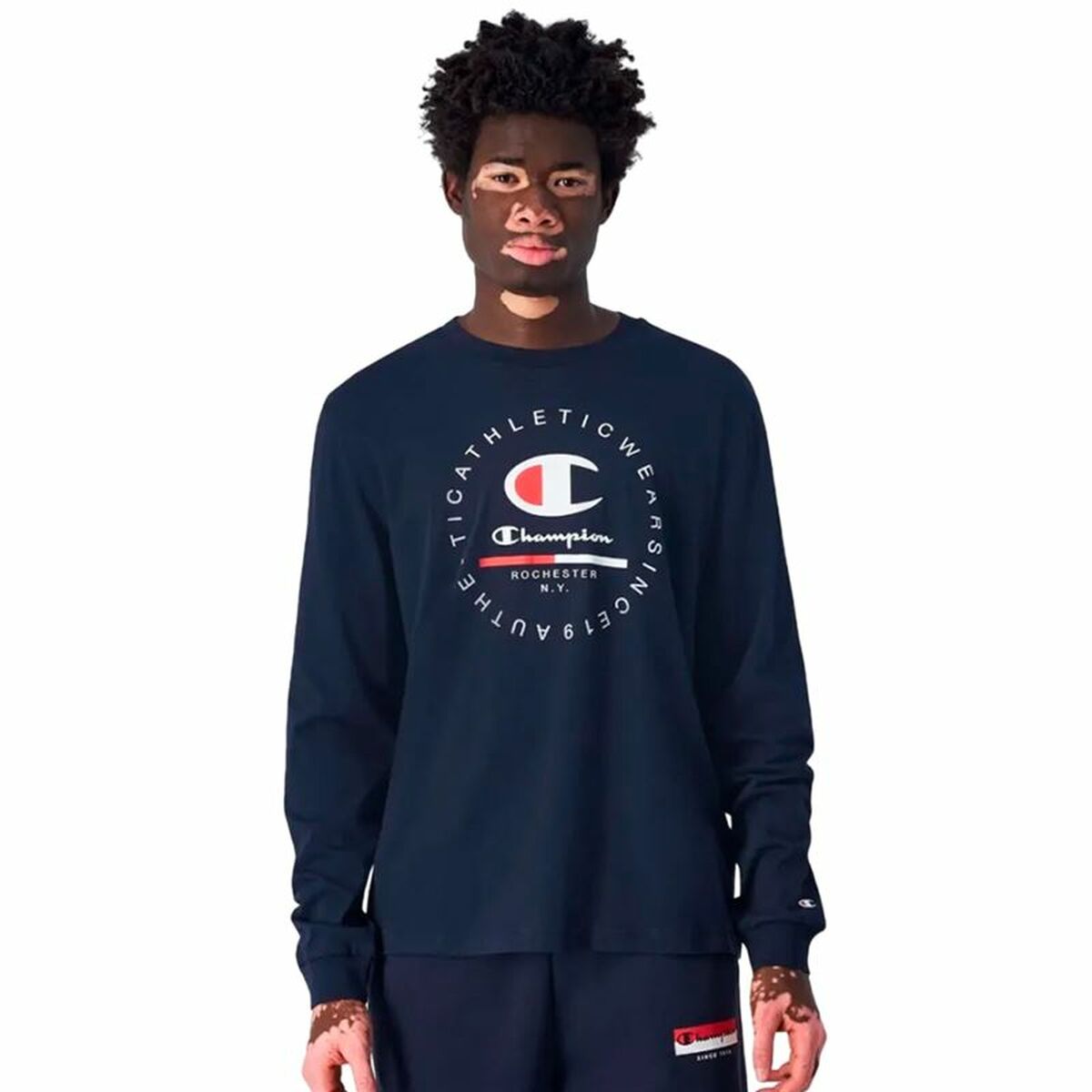 T-shirt med lång ärm Herr Champion