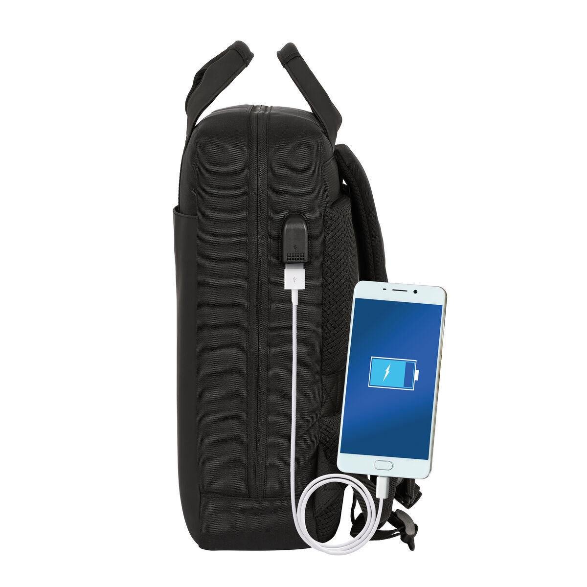 Laptopryggsäck Safta Business 13,3'' Svart (29 x 39 x 11 cm) - 8