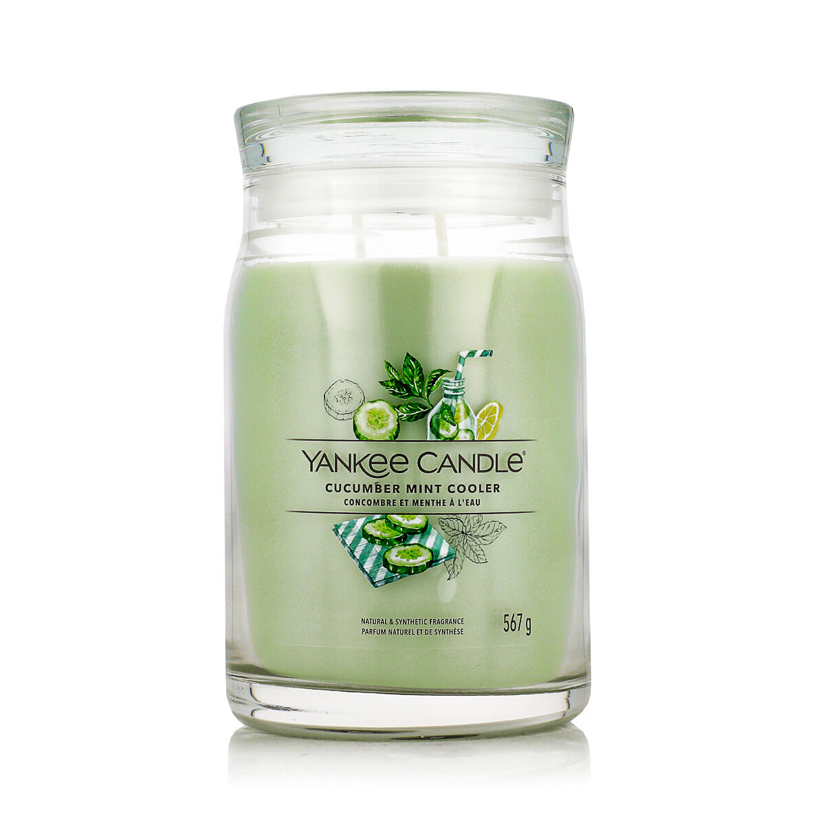 Doftljus Yankee Candle Cucumber Mint Cooler 567 g