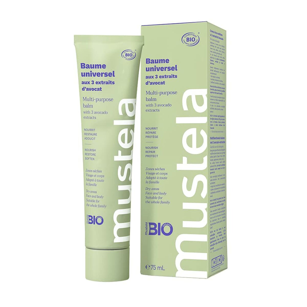 Kroppslotion Mustela Bebis Balsam (75 ml)
