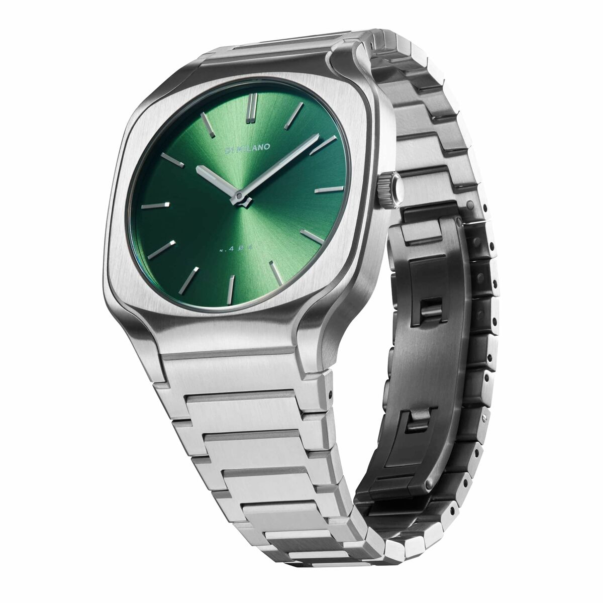 Herrklocka D1 Milano EDEN Grön Silvrig (Ø 37 mm) - 3