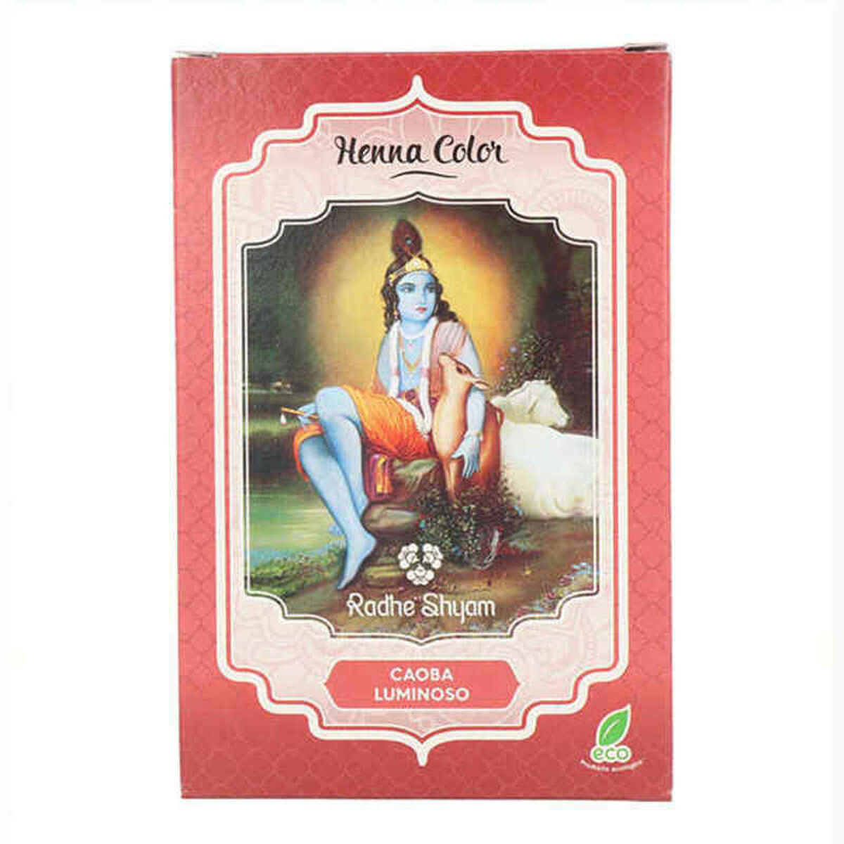 Semipermanent hårfärg Henna Radhe Shyam TP-8423645310457_013298_Vendor Mahogny (100 g)