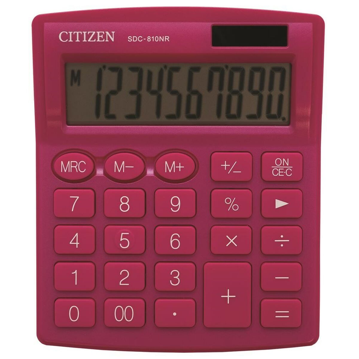 Kalkylator Citizen CITIZEN SDC-810NRPKE Rosa Plast