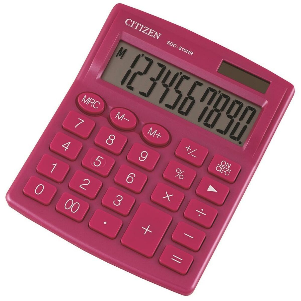 Kalkylator Citizen CITIZEN SDC-810NRPKE Rosa Plast - 2