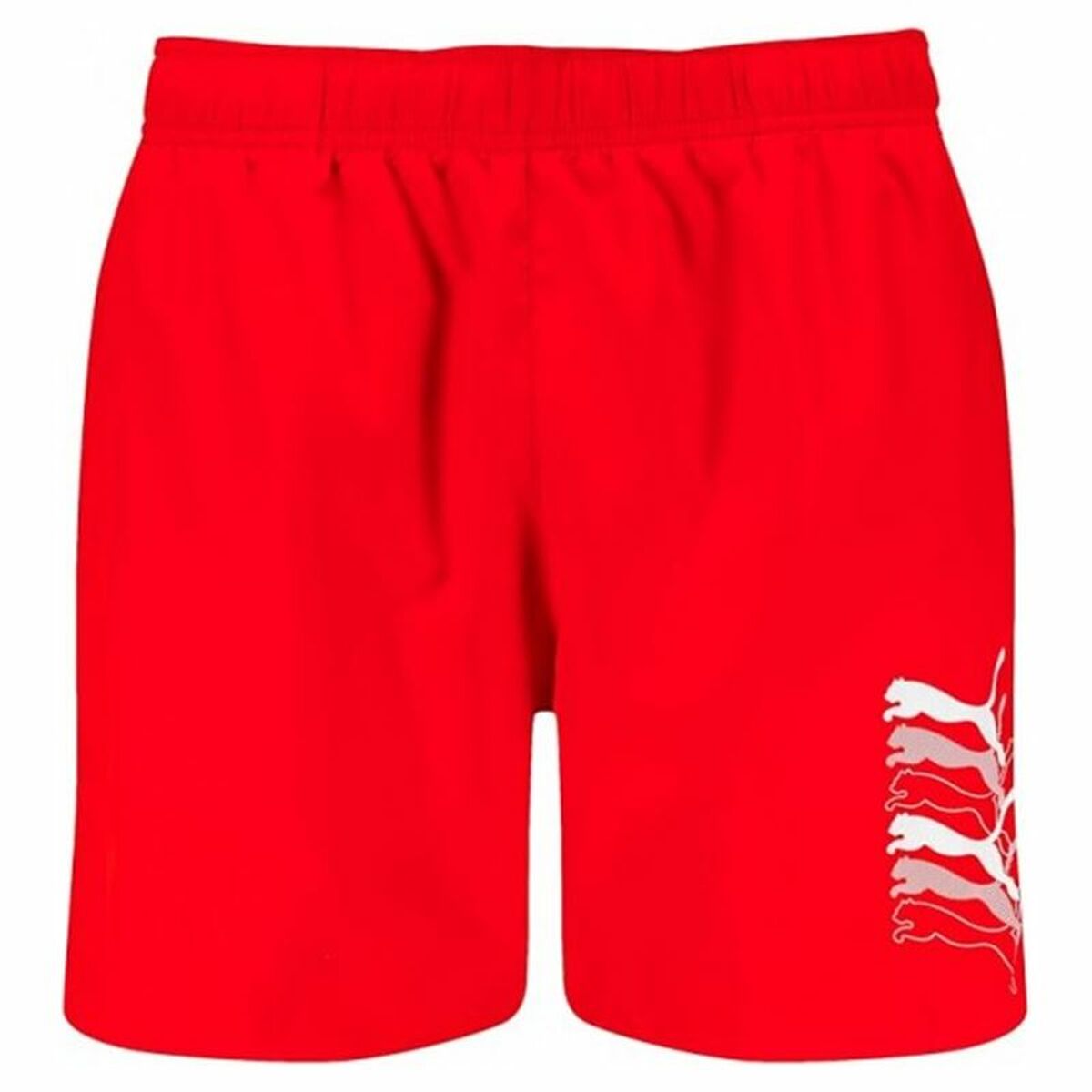 Baddräkt Herr Puma Swim Cats Mid Röd