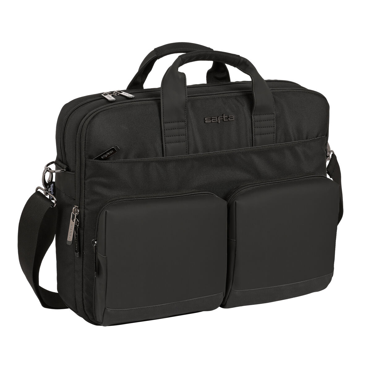 Fodral till Laptop och Läsplatta Safta Black Svart 41 x 33 x 9 cm - 10