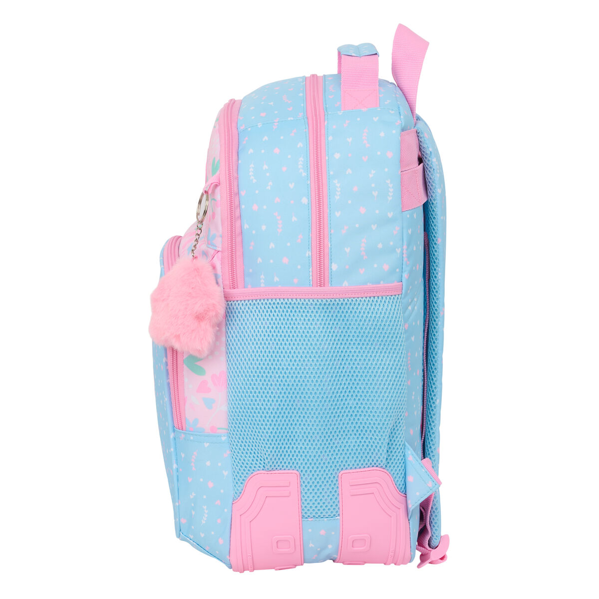 Skolryggsäck BlackFit8 Smile Blå Rosa 32 x 42 x 15 cm