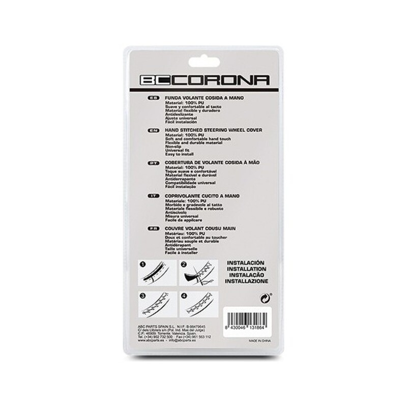 Rattöverdrag BC Corona INT30181 Svart - 5