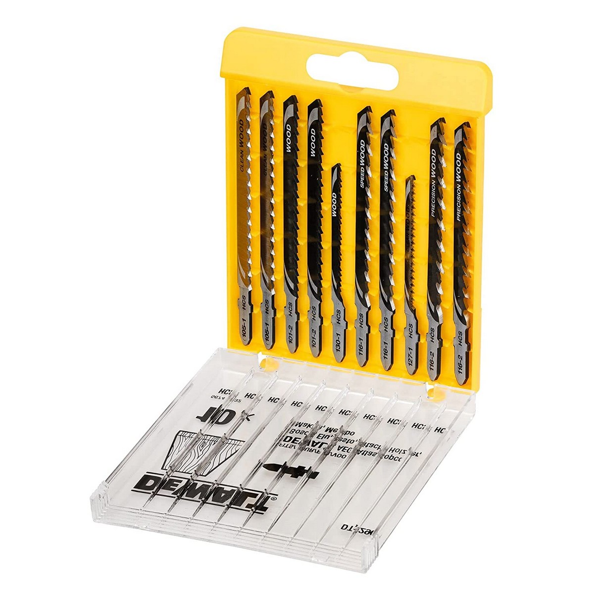 Sågblad Dewalt DT2290-QZ Trä 10 Delar - 8