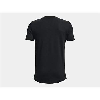 Barn T-shirt med kortärm Under Armour Curry Svart