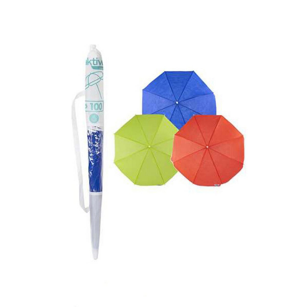 Paraply för strandstol Colorbaby 100 x 81 x 100 cm Plast (Ø 100 cm) - 2