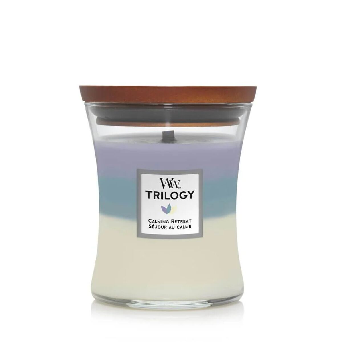 Doftljus Woodwick Trilogy Calming Retreat 275 g