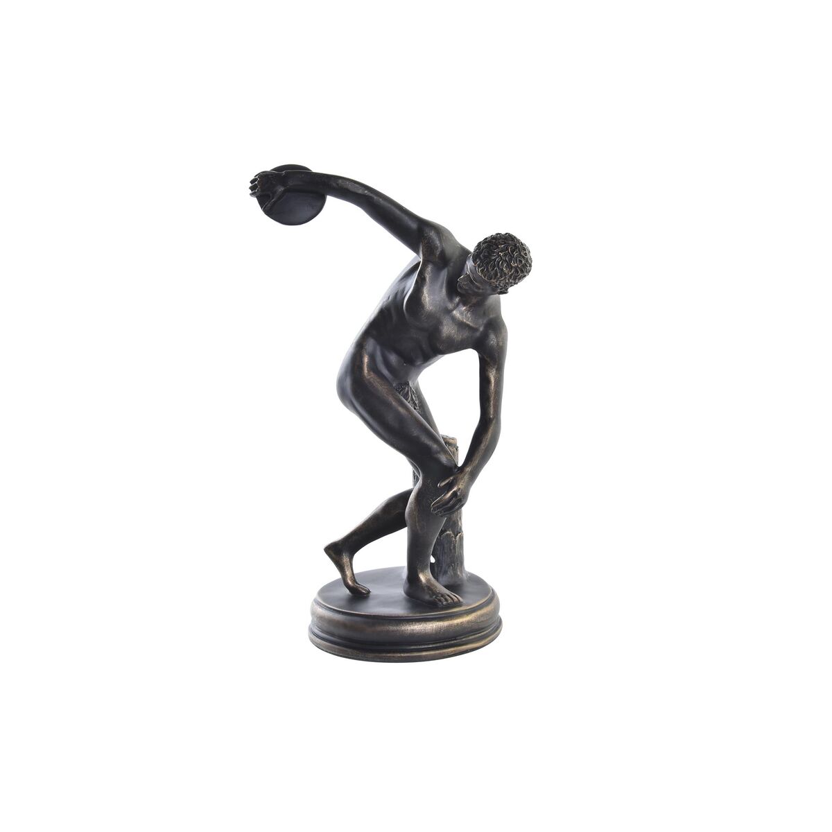 Prydnadsfigur DKD Home Decor Discobolus Koppar Harts (19 x 17 x 34 cm) - 4