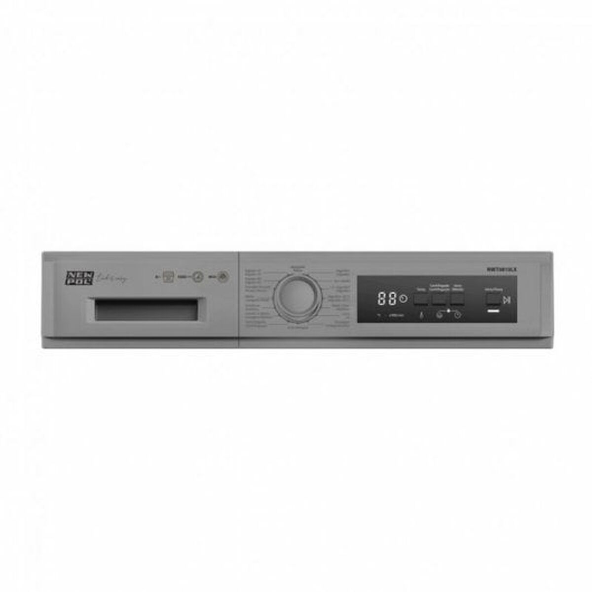 Tvättmaskin New Pol NWT0810LX Silvrig 1000 rpm 8 kg - 5