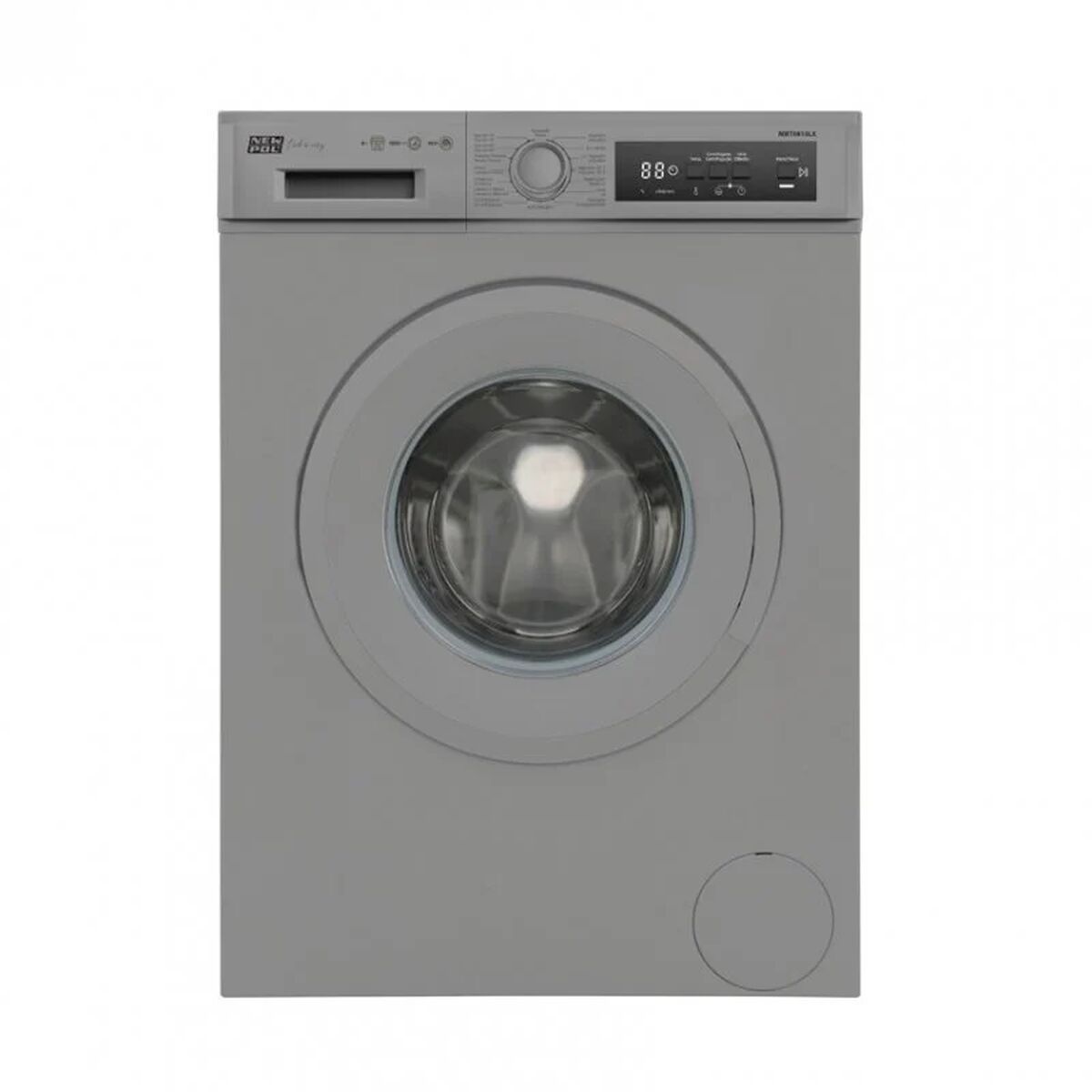 Tvättmaskin New Pol NWT0810LX Silvrig 1000 rpm 8 kg