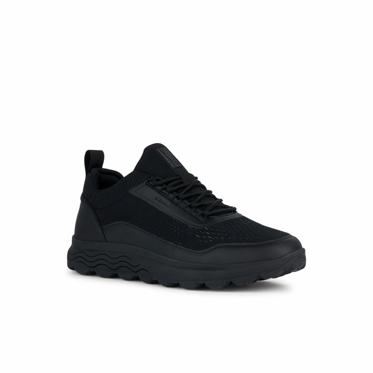 Sportskor Casual Herr Geox Spherica Svart - 4