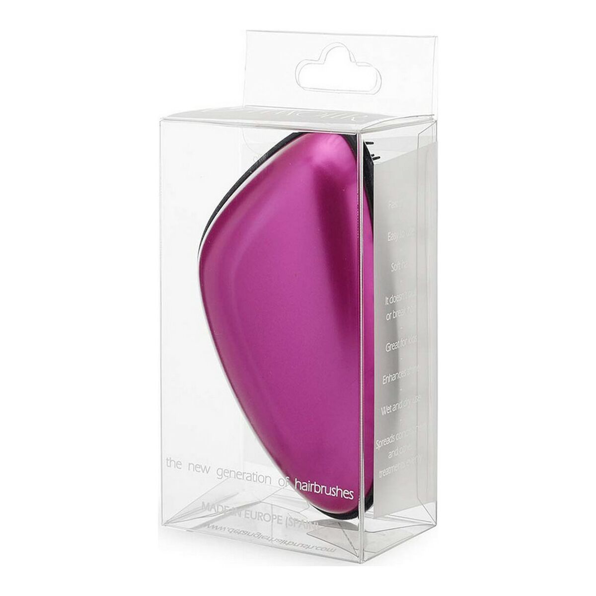 Borste Detangler Fuchsia Satinfinish - 3