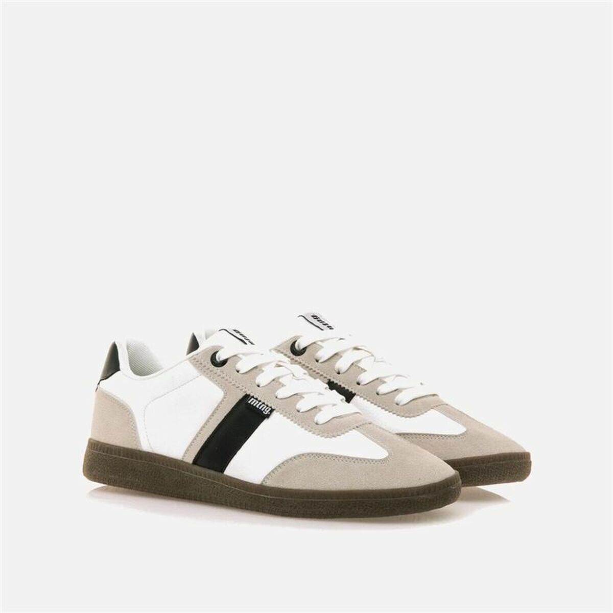 Sportskor Casual Mustang Nova Hombre Murri Vit Ljusbrun - 4