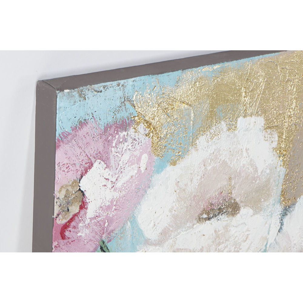 Kanvas DKD Home Decor Furu Kanvas 99,5 x 3,5 x 99,5 cm (2 Delar) - 4