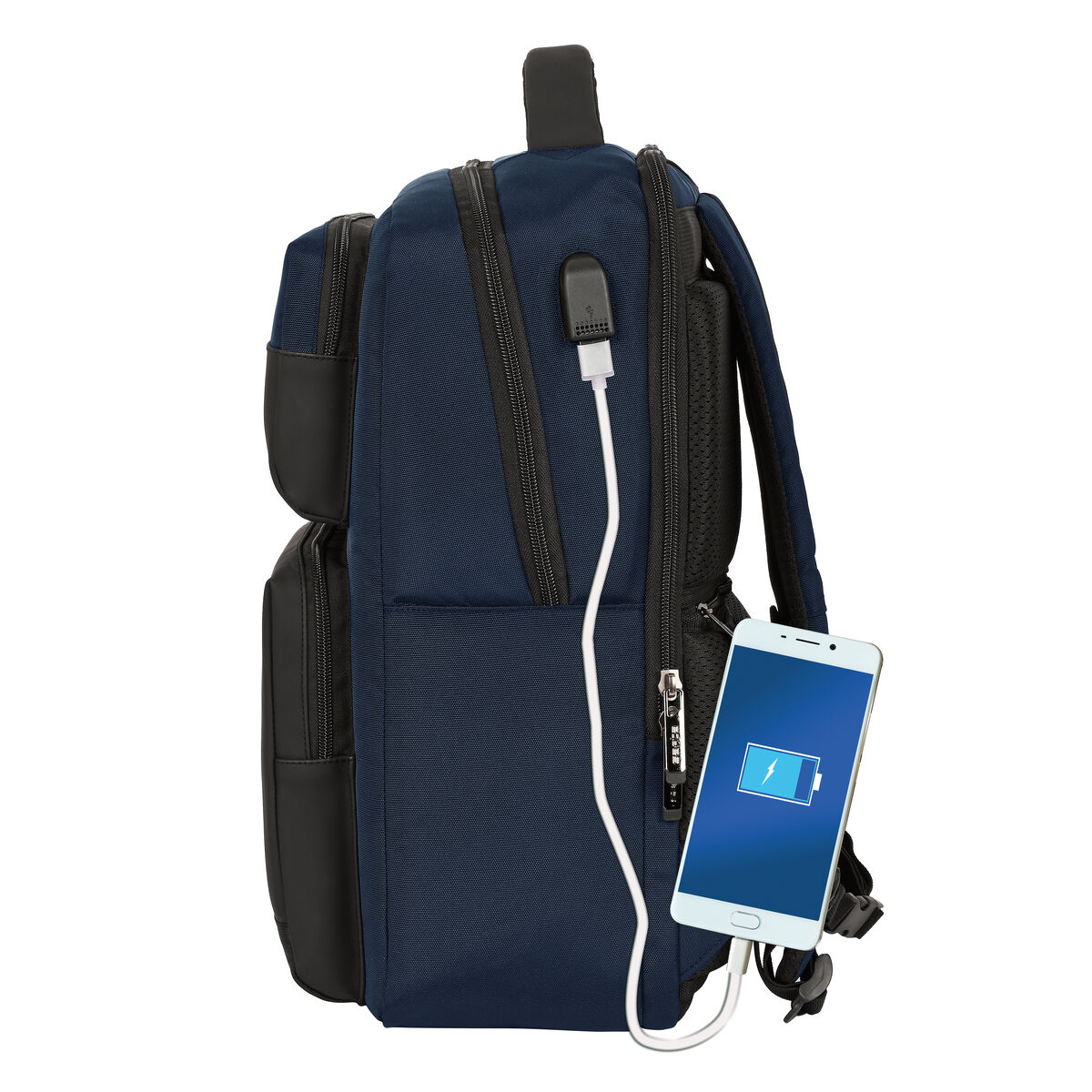 Laptopryggsäck Safta Dark blue Mörkblå - 4