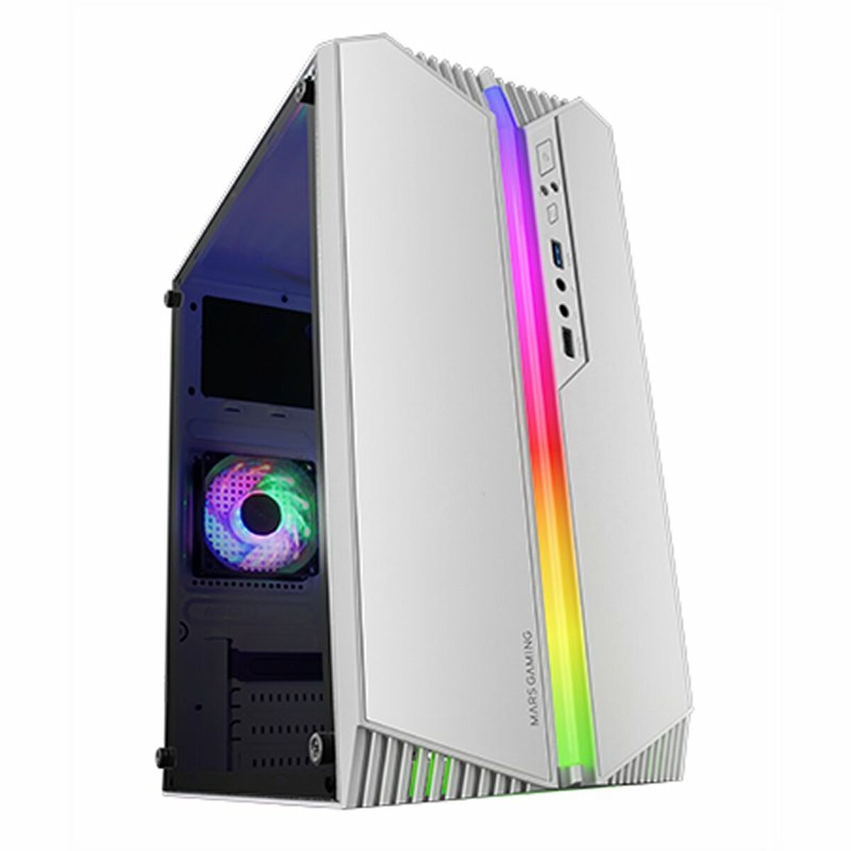 ATX Semitorn Mars Gaming MC-S1 Vit - 3