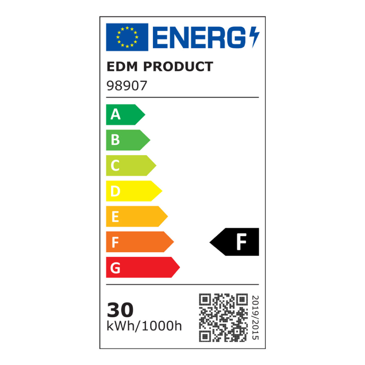 LED-lampa EDM 98907 Leaf 30 W 200 W E27 3000 lm 35 x 11,2 cm I flera riktningar (6500 K) - 5