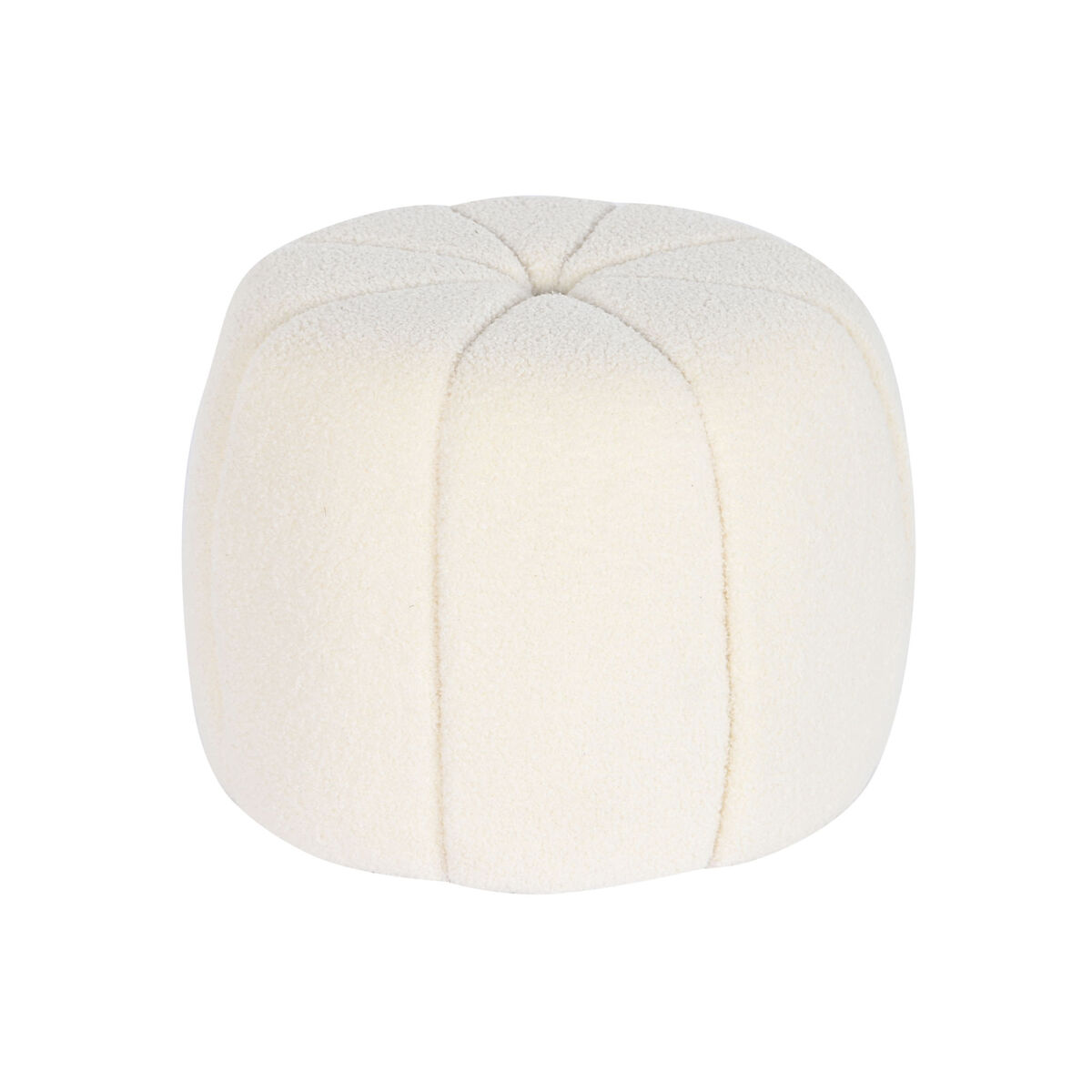 Fotpall DKD Home Decor Vit 50 x 50 x 38 cm