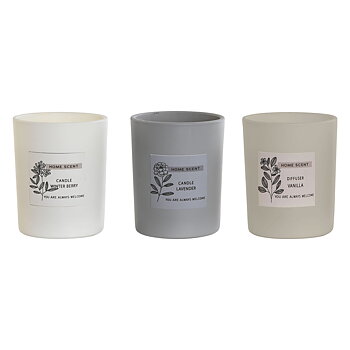 Ljus Home ESPRIT Urban 210 g (3 antal)