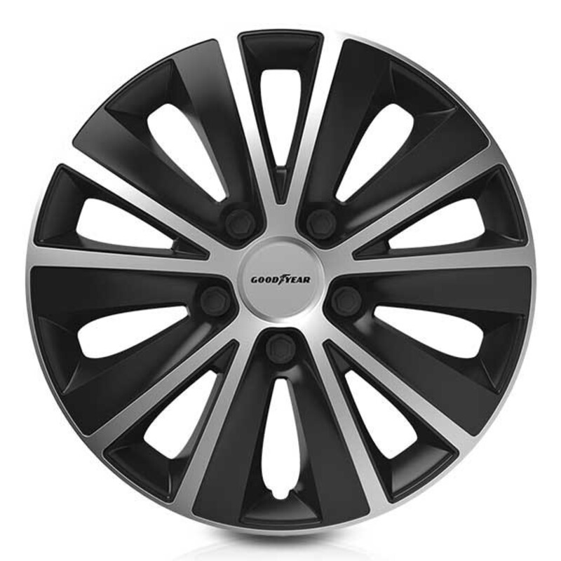 Navkapsel Goodyear Monaco 15" Svart Silvrig