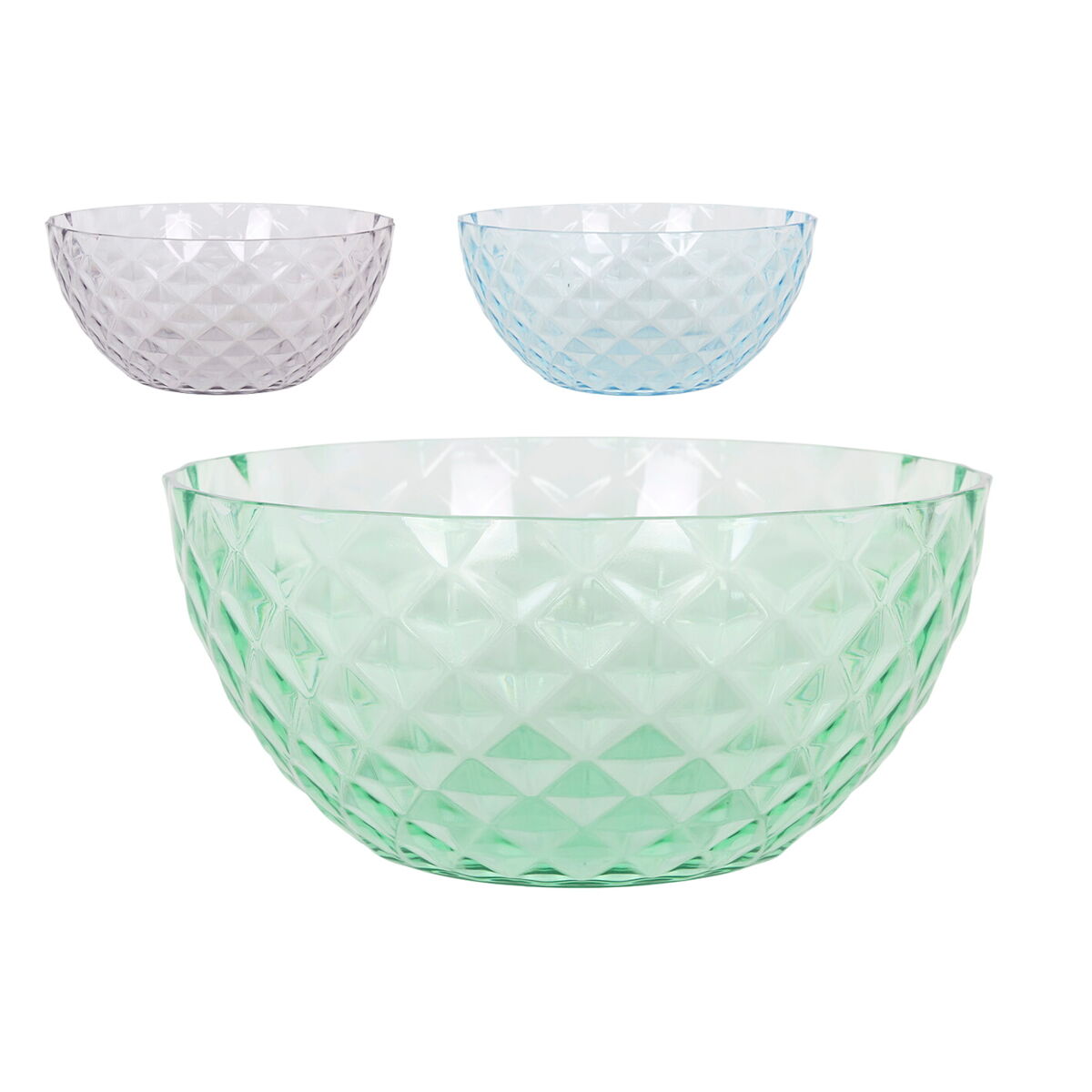 Salladsskål La Mediterránea Plast 25 x 25 x 11,5 cm (12 antal) - 3