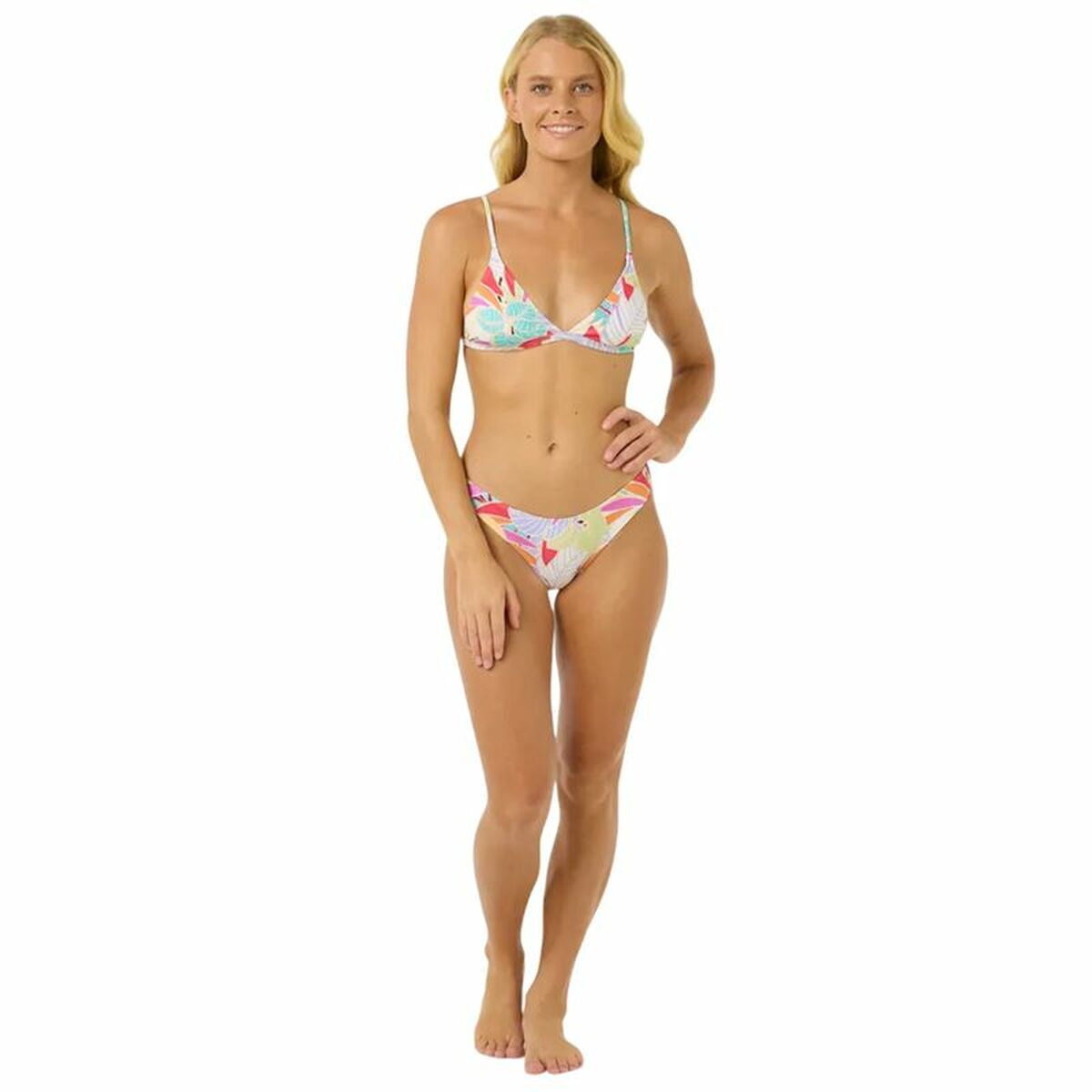 Bikini Rip Curl Cala Vadella Tri Blå