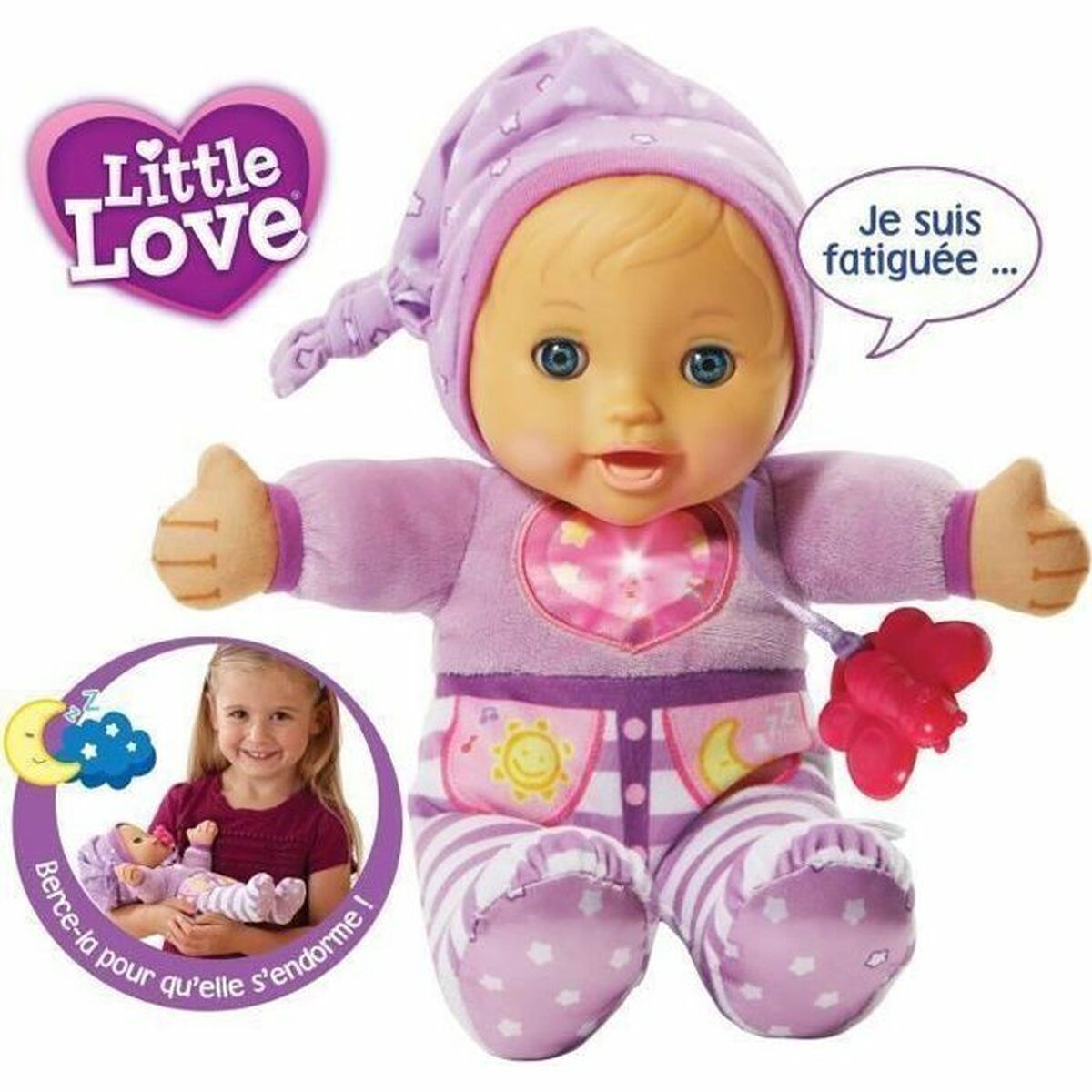 Bebisdocka Vtech Mon bebe a bercer - 6
