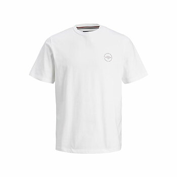 T-shirt med kortärm Herr Jack & Jones lushield Vit Män