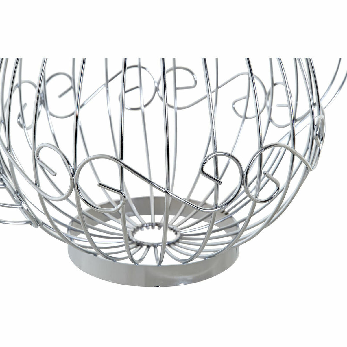 Kapsylhållare DKD Home Decor Silvrig Metall Aluminium 31 x 21 x 25 cm - 4