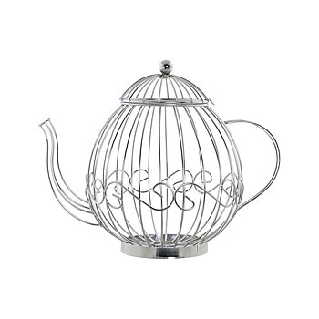 Kapsylhållare DKD Home Decor Silvrig Metall Aluminium 31 x 21 x 25 cm