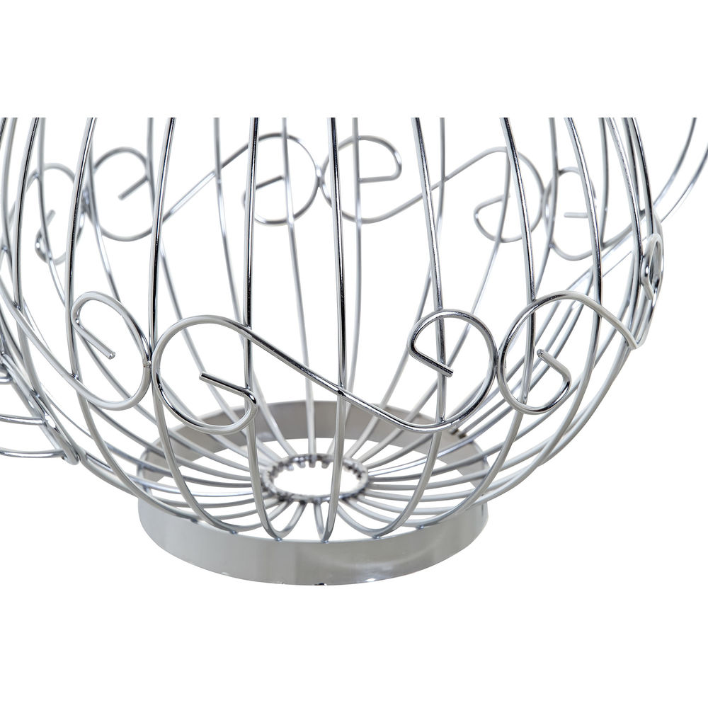 Kapsylhållare DKD Home Decor Silvrig Metall Aluminium 31 x 21 x 25 cm - 2