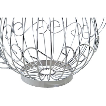 Kapsylhållare DKD Home Decor Silvrig Metall Aluminium 31 x 21 x 25 cm