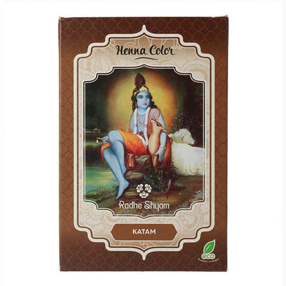 Semipermanent hårfärg Henna Radhe Shyam 001320025 Katam (100 g)