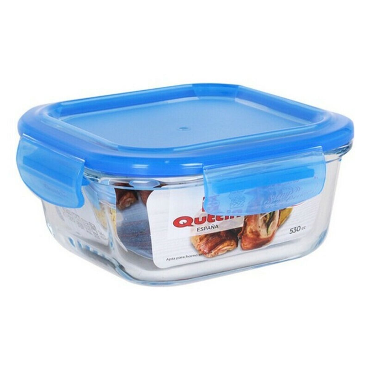 Hermetisk matlåda Quttin New Blue - 2