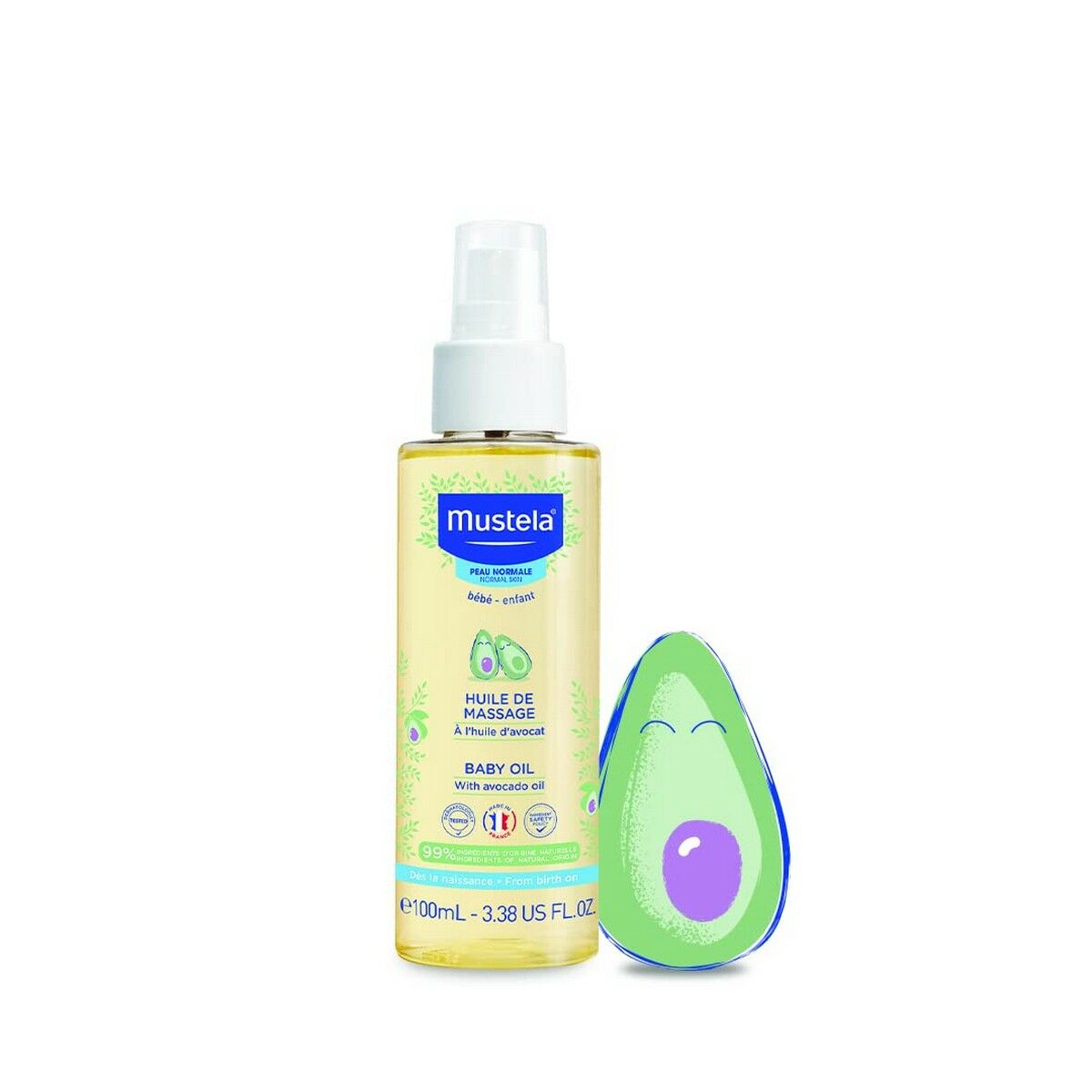 Babyolja Mustela 100 ml - 4
