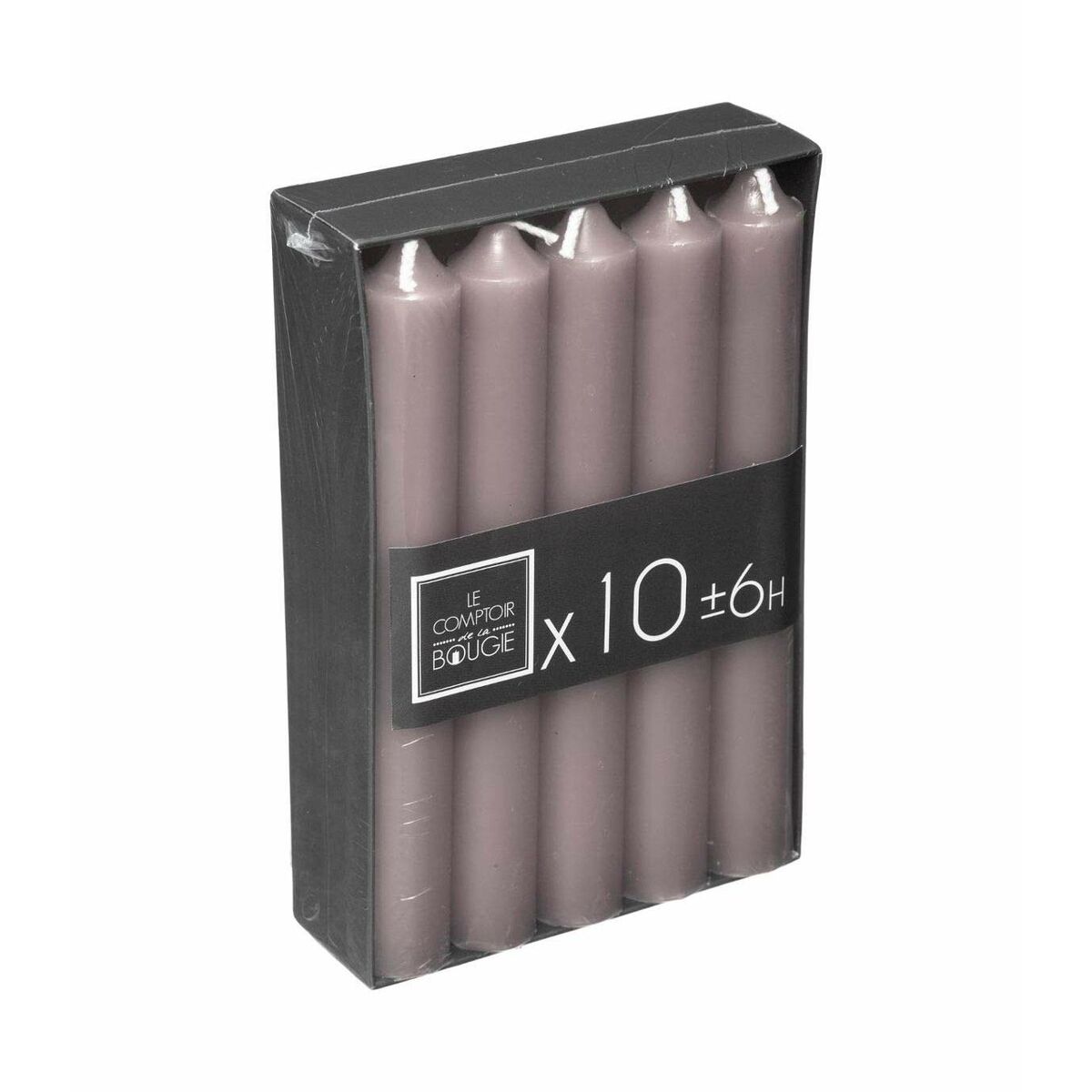 Set med levande ljus Atmosphera Grå 45 g 2 x 16 cm - 5