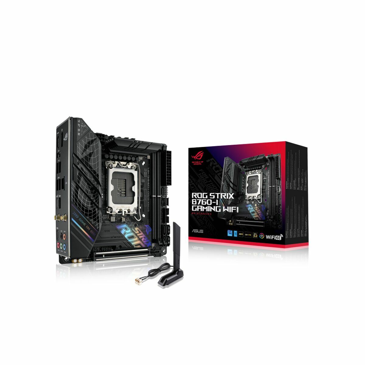 Moderkort Asus ROG STRIX B760-I GAMING WIFI LGA 1700 Intel B760 - 2