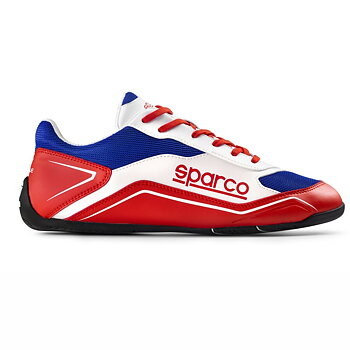 Racing-kängor Sparco  S-POLE Rojo/Blanco
