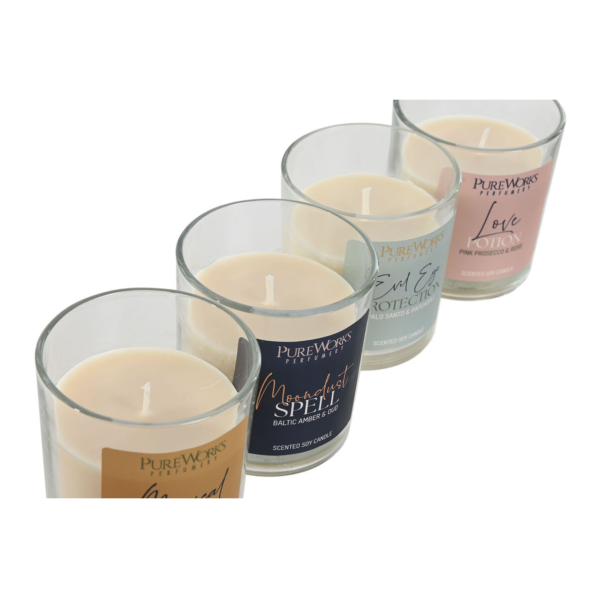 Ljus Home ESPRIT Urban 120 g (4 antal) - 2