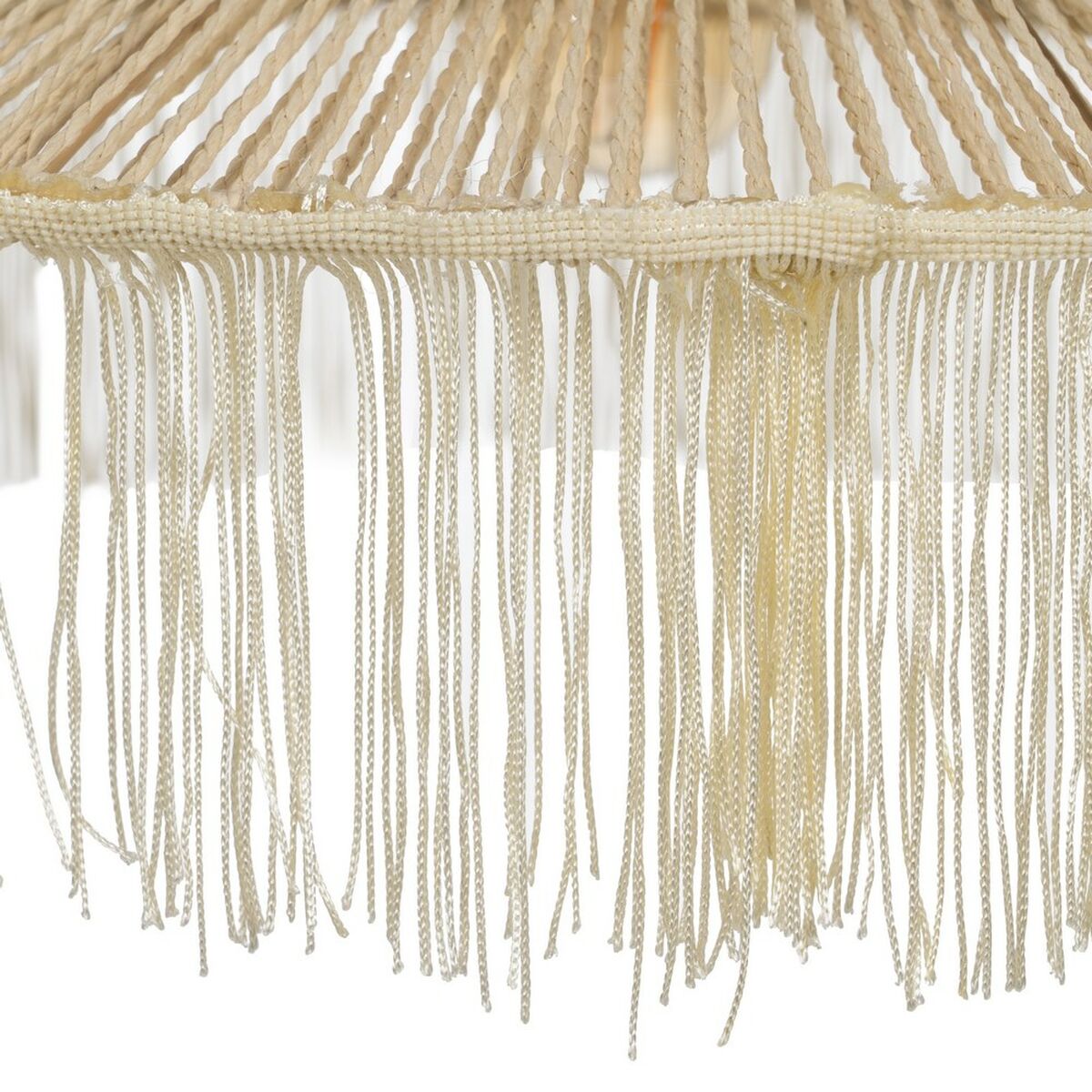 Taklampa Beige Papper Järn 220-240 V 41 x 41 x 17 cm - 4