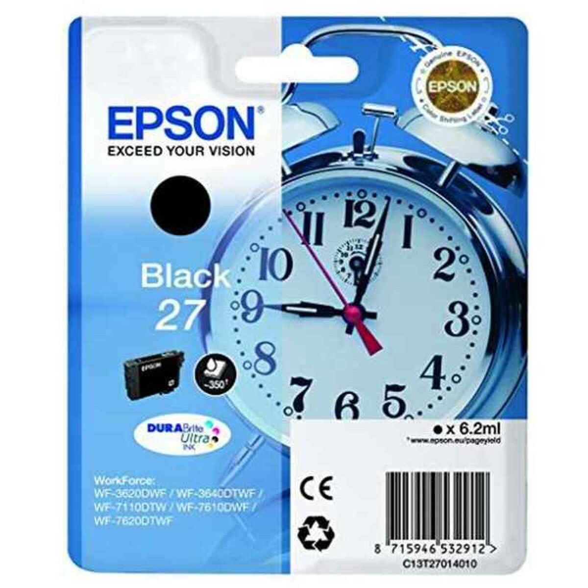 Original Bläckpatron Epson T2701 Svart
