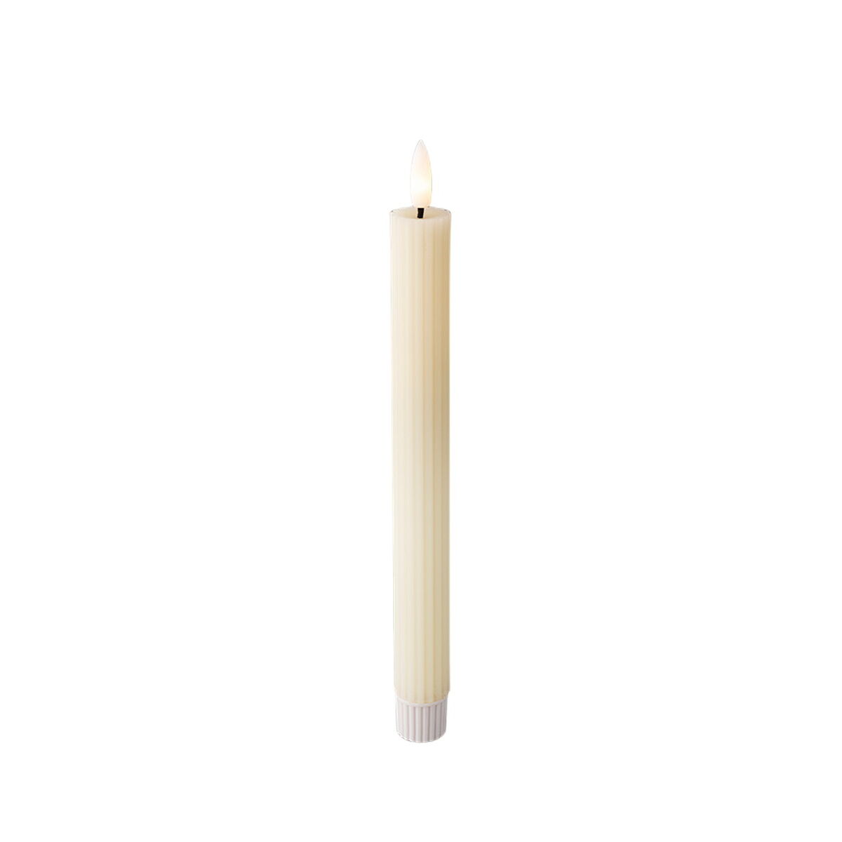 LED Ljus Lumineo Beige Ø 2,2 x 24,5 cm (AAA)