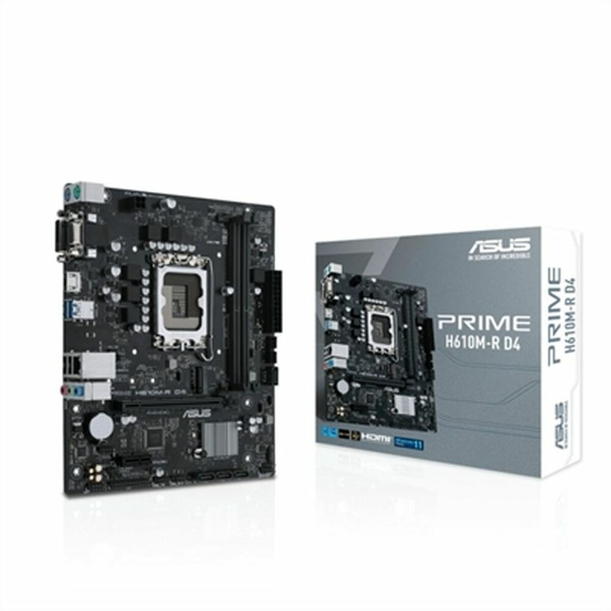 Moderkort Asus PRIME H610M-R D4 LGA 1700 INTEL H610
