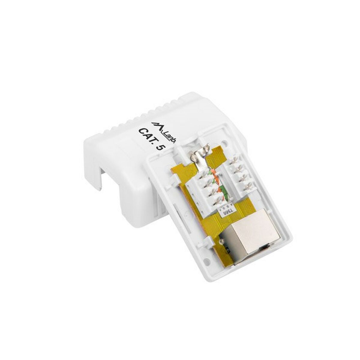Kopplingsskydd RJ45 Lanberg OS5-0001-W Vit - 2