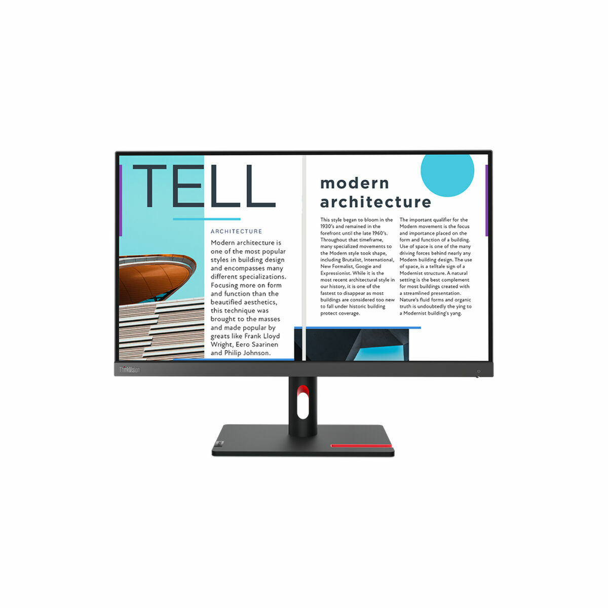 Monitor Lenovo ThinkVision S25E-30 Full HD 24,5" 75 Hz - 6